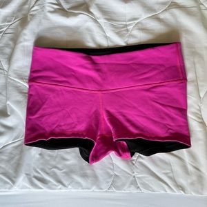 Lululemon spandex shorts reversible